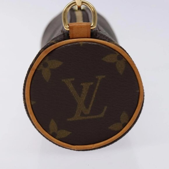 LOUIS VUITTON Monogram Papillon Pouch LV Auth - Picture 3 of 16